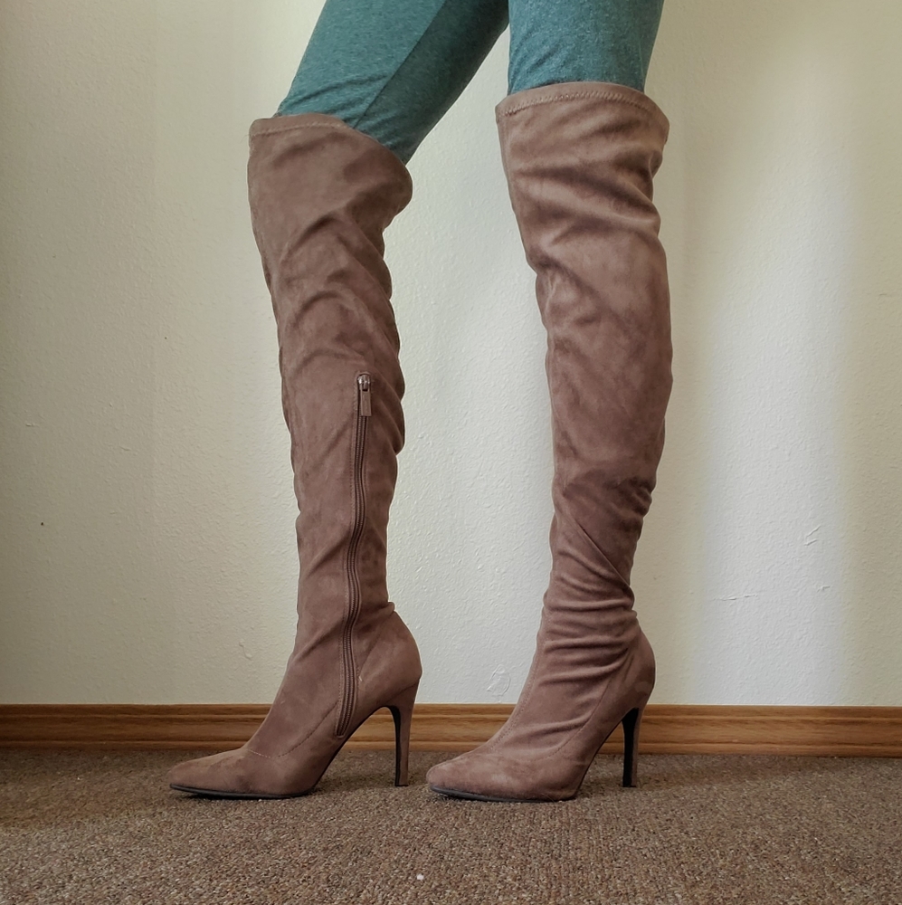 Knee high boots